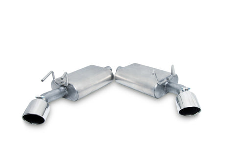 Gibson 10-15 Chevrolet Camaro LS 3.6L 2.25in Axle-Back Dual Exhaust - Stainless - 620001
