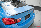 Seibon 15-18 BMW F82 M4 C-Style Carbon Fiber Rear Spoiler - RS14BMWF82-C