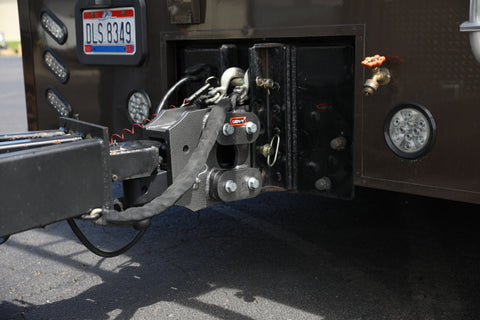 Gen-Y Victory Lane Torsion-Flex Flat Plate Trailer Coupler (1.5K-2.4K TW 21K Towing) - GH-10052