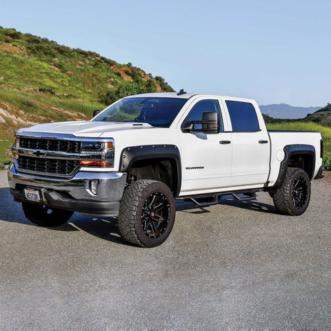 Westin 14-18 Chevrolet Silverado / GMC Sierra Crew Cab Outlaw Nerf Step Bars (Excl. Diesel) - 20-13725