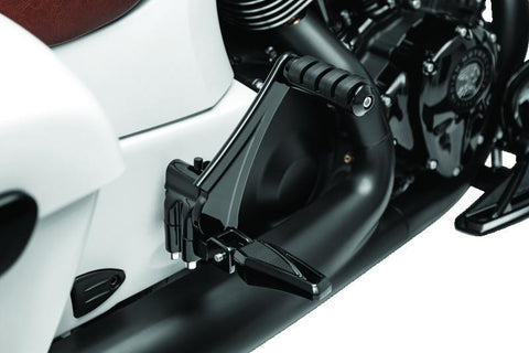 Kuryakyn Passenger Peg Mounts Indian Models Gloss Black - 5830