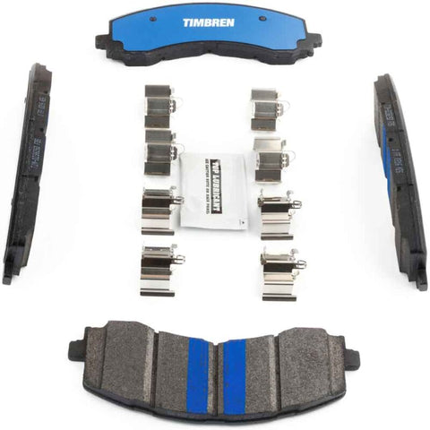 Timbren 22-24 Ford Expedition/Lincoln Navigator BES Severe Duty Semi-Metallic Brake Pads - Front - TIM-D2382SD