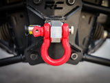 Weigh Safe Towing Recovery - Red Hard Shackle Hitch w/Aluminum Body - WS-HS-R