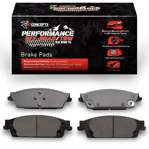 R1 07-20 GMC Yukon Xl Rear Off-Road/Tow Brake Pads - 2400-1194-10