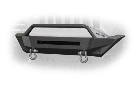 DV8 Offroad 2018+ Jeep Wrangler JL Front Bumper w/ Bull Bar - FBJL-01