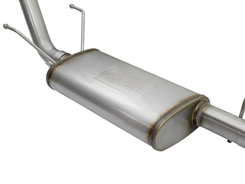 aFe MACH Force XP Cat-Back Stainless Steel Exhaust Syst w/Polished Tip Toyota Tacoma 05-12 L4-2.7L - 49-46031-P