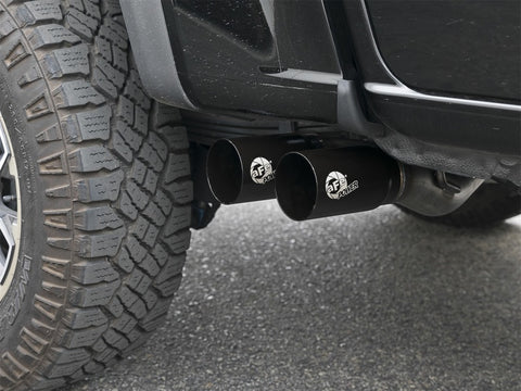 aFe MACH Force-Xp 3in 409 SS Cat-Back Exhaust w/ Black Tips 17-18 GM Colorado/Canyon V6-3.6L - 49-44096-B