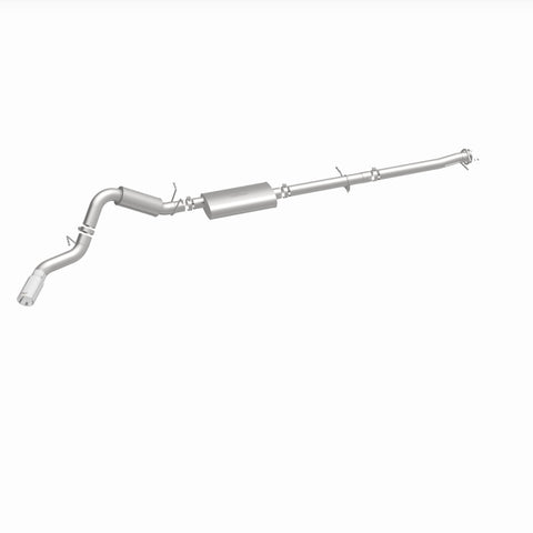 MagnaFlow 2022+ GM 2500/3500HD 6.6L Gas Single Passenger Side Rear Exit Cat-Back Exhaust - 19524