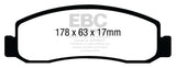 EBC 11 Ford F250 (inc Super Duty) 6.2 (2WD) Greenstuff Front Brake Pads - DP61898