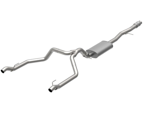 Kooks 19+ GM 1500 Series Truck 6.2L CC w/ Short Box OEM x 3-1/2in SS Catback Uses OEM In-Bumper Tips - 28634150