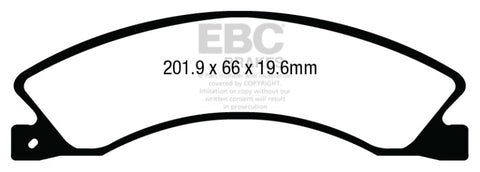 EBC 12+ Nissan NV 1500 Greenstuff Rear Brake Pads - DP63021