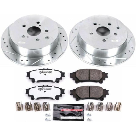Power Stop 10-15 Lexus RX350 Rear Z36 Truck & Tow Brake Kit - K5864-36