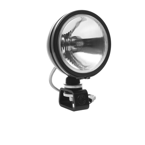 KC HiLiTES Daylighter 6in. Halogen Light 100w Spread Beam (Single) - Black SS - 1234