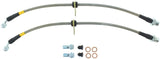 StopTech 00-05 Toyota MR2 Spyder Rear Stainless Steel Brake Lines - 950.44508