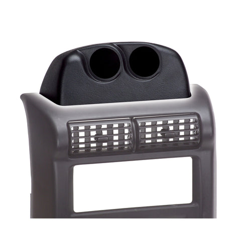 Autometer 97-06 Jeep Wrangler TJ Black Dual Dash Pod - 15219