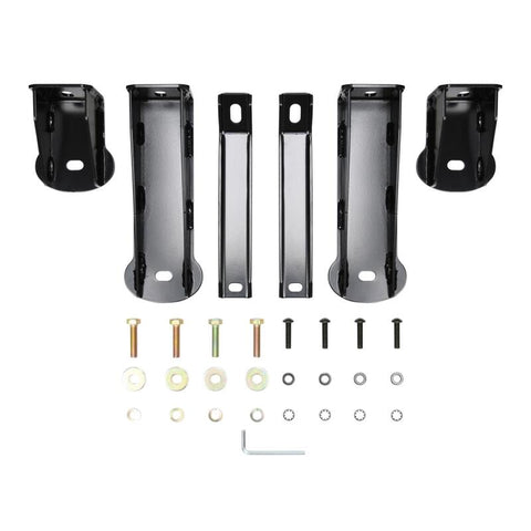 Westin 2019 Chevrolet Silverado/Sierra 1500 Crew Cab Platinum 4 Oval Nerf Step Bars - Black - 21-4135