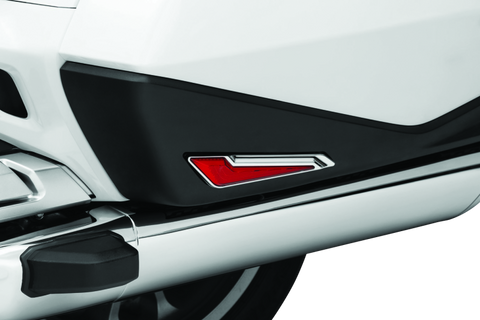 Kuryakyn Omni L.E.D. Side Saddlebag Inserts 18-20 GL1800 Chrome - 3254