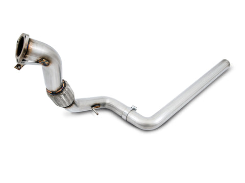 AWE Tuning Audi B9 A5 Touring Edition Exhaust Dual Outlet - Chrome Silver Tips (Includes DP) - 3015-32090