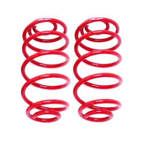BMR 67-72 A-Body Rear Lowering Springs - Red - SP014R