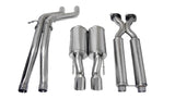 Corsa 2006-2010 Jeep Grand Cherokee 6.1L V8 Polished Sport Cat-Back Exhaust - 14451
