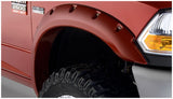 Bushwacker 10-18 Dodge Ram 2500 Fleetside Pocket Style Flares 4pc 76.3/98.3in Bed - Black - 50919-02