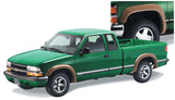 Bushwacker 95-05 Chevy Blazer Extend-A-Fender Style Flares 4pc Excludes ZR2 Flare Package - Black - 41907-11