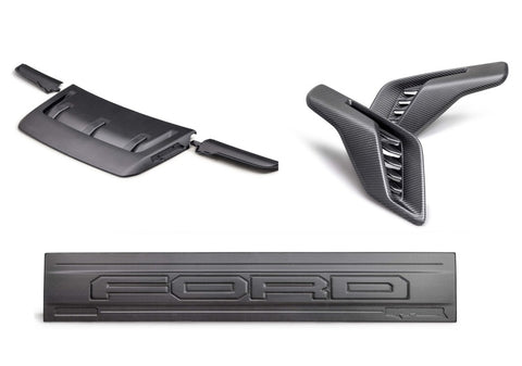 Ford Racing 21-24 F-150 Raptor Carbon Fiber Appearance Kit - Matte - M-16600K-FM