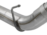 aFe Victory Series 4in 409-SS DPF-Back Exhaust w/ Dual Black Tips 2017 GM Duramax V8-6.6L(td) L5P - 49-44089-B
