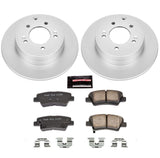 Power Stop 12-17 Hyundai Azera Rear Z17 Evolution Geomet Coated Brake Kit - CRK5381