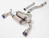 MXP 08-15 Mitsubishi Evolution 10 w/2 Section Pipes T304 SP Exhaust System w/Dual Exit - MXSPCZ4A