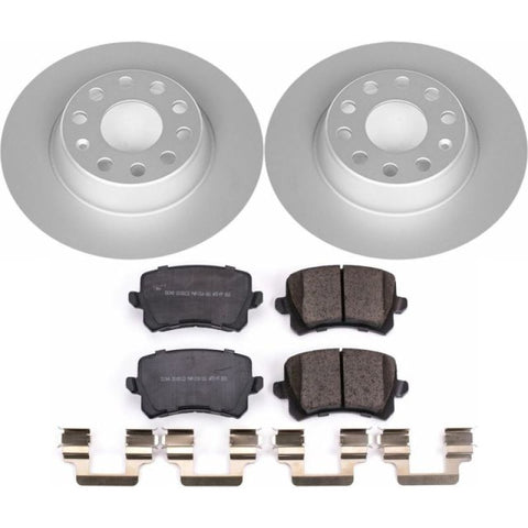Power Stop 2009 Volkswagen Passat Rear Z23 Evolution Sport Coated Brake Kit - CRK7811