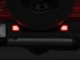 Raxiom 18-23 Jeep Wrangler JL Moab Rubicon Sahara Axial LED Rear Bumper Reflector Lights- Clear - J134140-JL