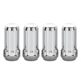 McGard SplineDrive Lug Nut (Cone Seat) M14X1.5 / 1.935in. Length (4-Pack) - Chrome (Req. Tool) - 65310