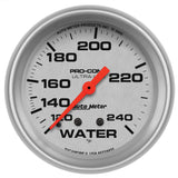 AutoMeter Gauge Water Temp 2-5/8in. 120-240 Deg. F Mechanical 12ft. Ultra-Lite - 4433