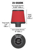 AEM 2.75 inch Short Neck 5 inch Element Filter Replacement - 21-202DK