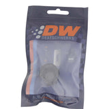 DeatschWerks 10AN Female Flare Cap - Anodized Matte Black - 6-02-0716-B