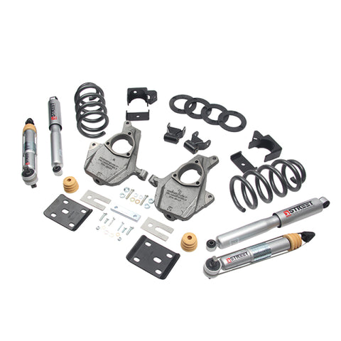 Belltech LOWERING KIT 16.5-17 Chevy Silverado Crew Cab 2WD 3-4F / 7R - 1016SP