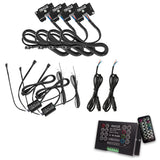 Oracle Jeep Wrangler JL/Gladiator JT RGB+W Headlight DRL Upgrade Kit - ColorSHIFT 2 - 1346-333