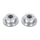 Power Stop 11-19 Chevrolet Silverado 2500 HD Rear Evolution Drilled & Slotted Rotors - Pair - AR82155XPR