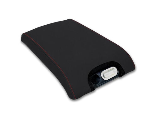 PRP 10-14 Ford Raptor Center Console Cover - Black with Red Stitch - B107-01