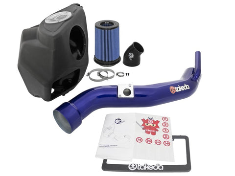 aFe Takeda Intakes Stage-2 P5R AIS 2016 Lexus RC 2.0L - Blue - TM-2018L-R