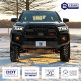 Form Lighting 2016-2023 Toyota Tacoma LED Projector Headlights with Selectable DRL (Pair) - FL0001