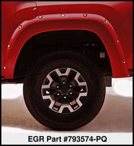 EGR 2018 Ford F150 Bolt-On Look Color Match Fender Flares - Set - Race Red - 793574-PQ