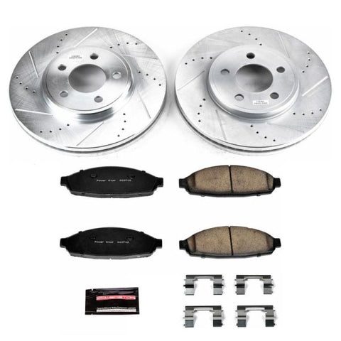 Power Stop 03-11 Ford Crown Victoria Front Z23 Evolution Sport Brake Kit - K1364
