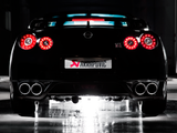 Akrapovic 08-17 Nissan GT-R Slip-On Line (Titanium) (Req. Tips) - M-NI/T/1H