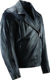 River Road Ironclad Classic Leather Jacket Black - Small - 094369