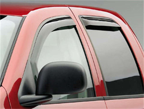 EGR 02-08 Dodge F/S Pickup Quad Cab New Body In-Channel Window Visors - Set of 4 (572451) - 572451