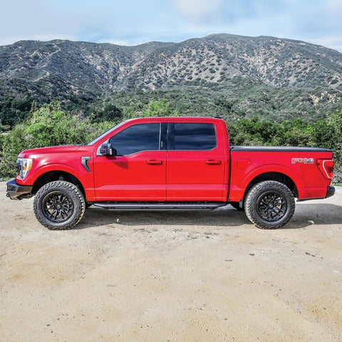 Westin 15-19 Ford F-150 SuperCrew / 17-19 Ford F-250/350 Crew Cab Outlaw Nerf Step Bars - 58-53945