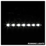 xTune Dodge Charger 06-10 1Pc LED Crystal Headlights Black HD-ON-DCH05-1PC-LED-BK - 5017635