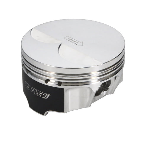 Manley Chevrolet LS 4.065in Bore 1.304in CD 4CC Platinum Series Dish Piston - Set of 8 - 562565C-8